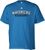 Dallas mavericks Blue NBA Double OT Short Sleeve Tee Shirt By Adidas