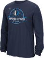 Dallas Mavericks Blue Ultimate Banner Long Sleeve T Shirt by Adidas