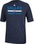 Dallas Mavericks Heather Navy Climalite Practice Short Sleeve Shirt by Adidas
