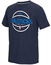 Dallas Mavericks Adidas Slimmer Fit On-Court Navy Pre-Game Ultimate Synthetic Short Sleeve T Shirt