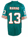 Dan Marino Miami Dolphins Adult Aqua 1984 NFL Replithentic Embroidered Throwback Football Jersey By Reebok