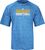 Denver Nuggets Adidas Lt. Blue Heather Authentic On-Court SS Practice Climalite Shirt