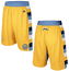 Denver Nuggets Gold Embroidered Swingman Shorts By Adidas