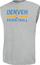 Denver Nuggets Grey Climalite Practice Sleeveless Shirt by Adidas