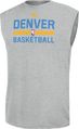 Denver Nuggets Grey Climalite Practice Sleeveless Shirt by Adidas