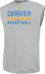 Denver Nuggets Grey Climalite Practice Sleeveless Shirt by Adidas