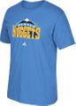 Denver Nuggets Lt. Blue Primary Logo T Shirt by Adidas