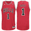 Derrick Rose #1 Youth Chicago Bulls Red Replica Basketball Jersey
