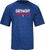 Detroit Pistons Adidas Blue Heather Authentic On-Court SS Practice Climalite Shirt
