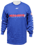 Detroit Pistons Long Sleeve Motion Tee Shirt  By Reebok