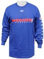 Detroit Pistons Long Sleeve Motion Tee Shirt  By Reebok