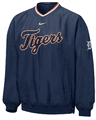 Detroit Tigers MLB Unlined Staff Ace Pullover Windjacket By Nike Team Sports