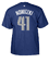 Dirk Nowitzki Dallas Mavericks Youth Blue NBA Two Sided T Shirt By Adidas