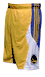 Golden State Warriors 3 Stripe Short by Adidas