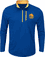 Golden State Warriors Long Sleeve Half Zip Exclamation Points Mock Neck Wind Shirt