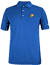 Golden State Warriors Adidas Pure Motion Blue Performance Polo Shirt