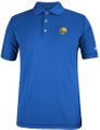 Golden State Warriors Adidas Pure Motion Blue Performance Polo Shirt