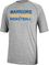 Golden State Warriors Grey Climalite Practice Short Sleeve Shirt by Adidas