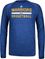 Golden State Warriors Heather Blue Climalite Practice Long Sleeve Shirt by Adidas