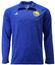 Golden State Warriors Heather Royal Quarter Zip Synthetic Shirt by Adidas