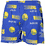 Golden State Warriors Mens Oversized Royal Sweep Boxer Shorts