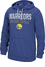 Golden State Warriors Mens Heather Blue Ultimate Banner Synthetic Hoodie by Adidas