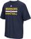 Golden State Warriors Navy Climalite Practice Short Sleeve Shirt by Adidas