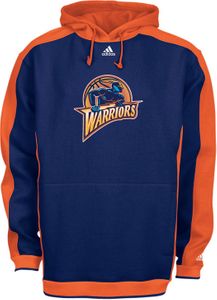 Golden State Warriors NBA Blue Embroidered Dream Hooded Fleece Sweatshirt By Adidas