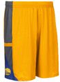 Golden State Warriors Gold Core 3 Climalite Adidas Performance Shorts