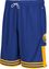 Golden State Warriors Adidas Mens Climalite Royal Blue Fangear Shorts