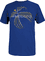 Golden State Warriors Royal NBA Basketball Short Sleeve T Shirt by Adidas