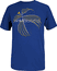 Golden State Warriors Royal NBA Basketball Short Sleeve T Shirt by Adidas