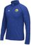 Golden State Warriors Royal Adidas 1/4 Zip Baseline Synthetic Shirt
