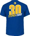 Stephen Curry Golden State Warriors Mens Blue 30 Record Holder T Shirt