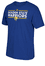 Golden State Warriors Adidas Royal Blue Dassler Ultimate Synthetic Short Sleeve T Shirt