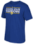 Golden State Warriors Adidas Royal Blue Dassler Ultimate Synthetic Short Sleeve T Shirt