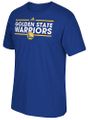Golden State Warriors Adidas Royal Blue Dassler Ultimate Synthetic Short Sleeve T Shirt
