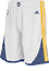 Golden State Warriors White Embroidered Swingman Shorts By Adidas