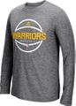 Golden State Warriors Adidas Grey Ultimate Synthetic Long Sleeve T Shirt