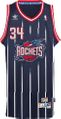 Hakeem Olajuwon Houston Rockets Embroidered Swingman Basketball Jersey By Adidas