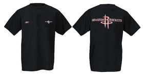 Houston Rockets 2-Sided Short Sleeve Tee Shirt By Reebok