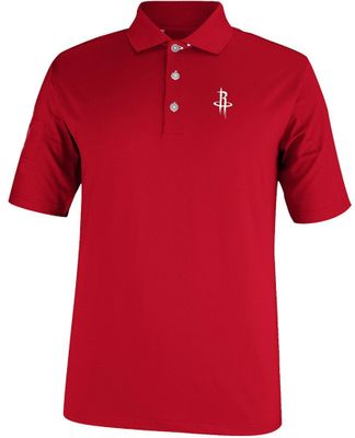 Houston Rockets Adidas Pure Motion Red Performance Polo Shirt