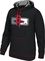 Houston Rockets Mens Adidas Black Tip Off Synthetic Hoodie Sweatshirt