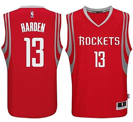 Youth James Harden Houston Rockets Red Replica Basketball Jersey by Outerstuff