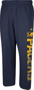 Indiana Pacers Navy Open Bottom Primal Elevation Fleece Sweatpants by Adidas
