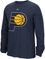 Indiana Pacers Adidas Navy Huge Preferred Logo Long Sleeve T Shirt