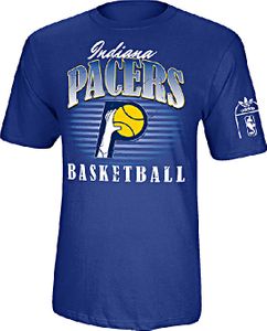 Indiana Pacers Blue Nine D Originals Short Sleeve T Shirt by Adidas