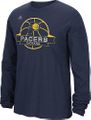 Indiana Pacers Navy Ultimate Banner Long Sleeve T Shirt by Adidas