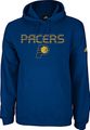 Indiana Pacers NBA Playbook Embroidered Navy Hooded Sweatshirt by Adidas