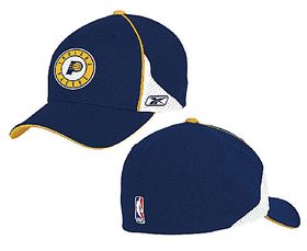 Indiana Pacers NBA  Stretch Fit Sized Cap By Reebok